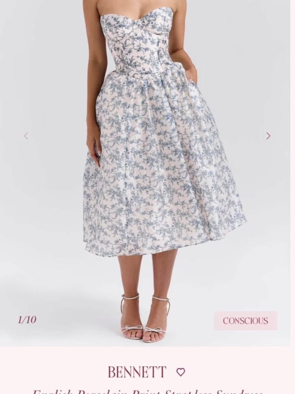 New House of CB Bennett dress